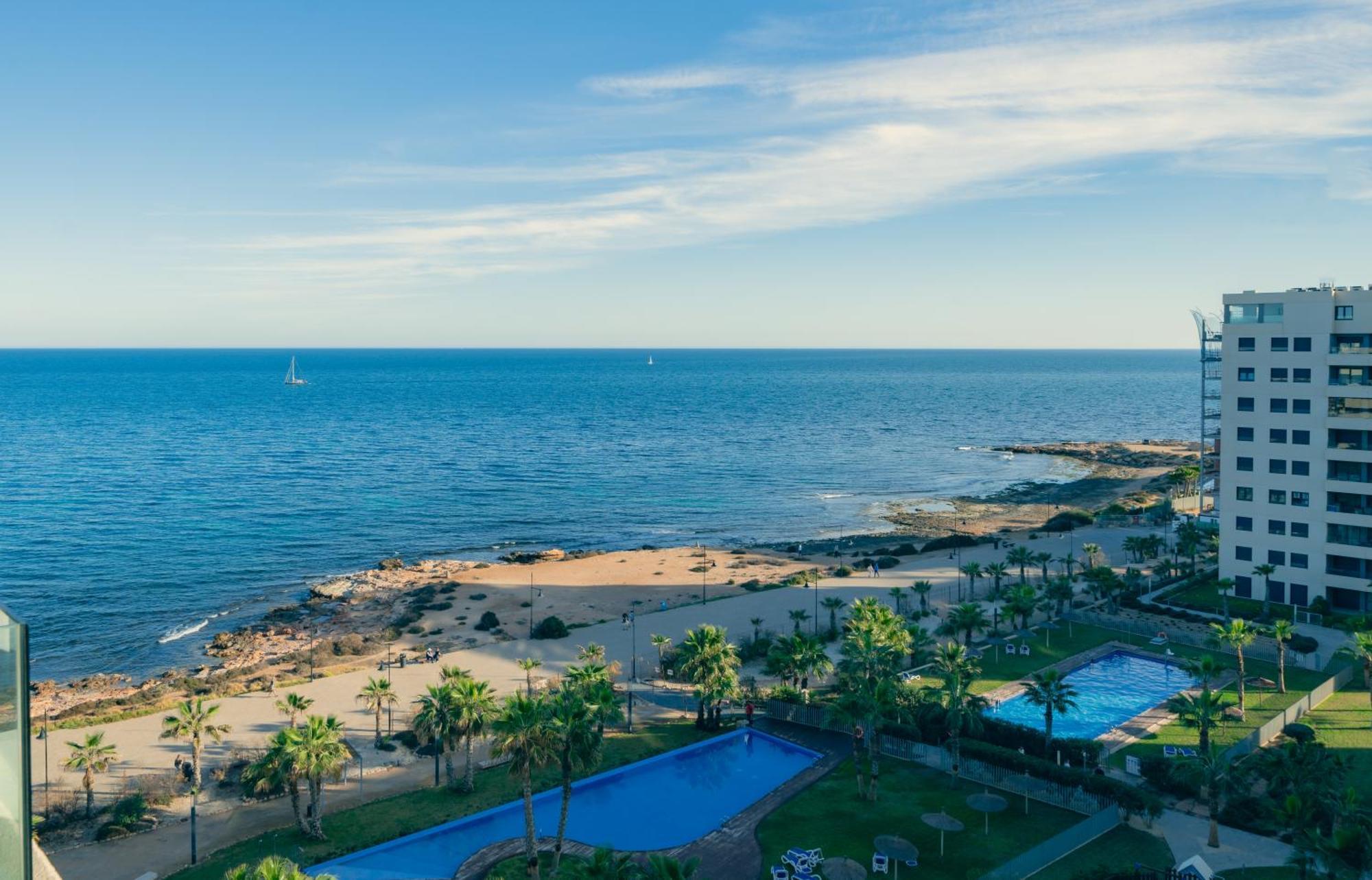 Apartamento Premium Con Jacuzzi Y Vistas Al Mar En Punta Prima, Torrevieja By Rentalole מראה חיצוני תמונה